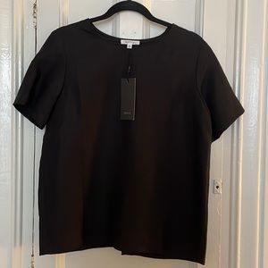 Vetta Two Piece Jumpsuit Top Only in Black